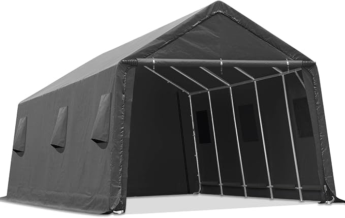 ADVANCE OUTDOOR 13x20 ft Garage Tent Carports by ADVANCEOUTDOOR