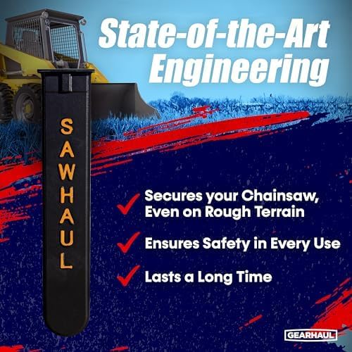 SawHaul Universal Tractor Chainsaw Holder - Image 4