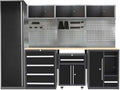 JZD Garage Storage Cabinet Set, Industrial Strength Tool Storage System by JZD