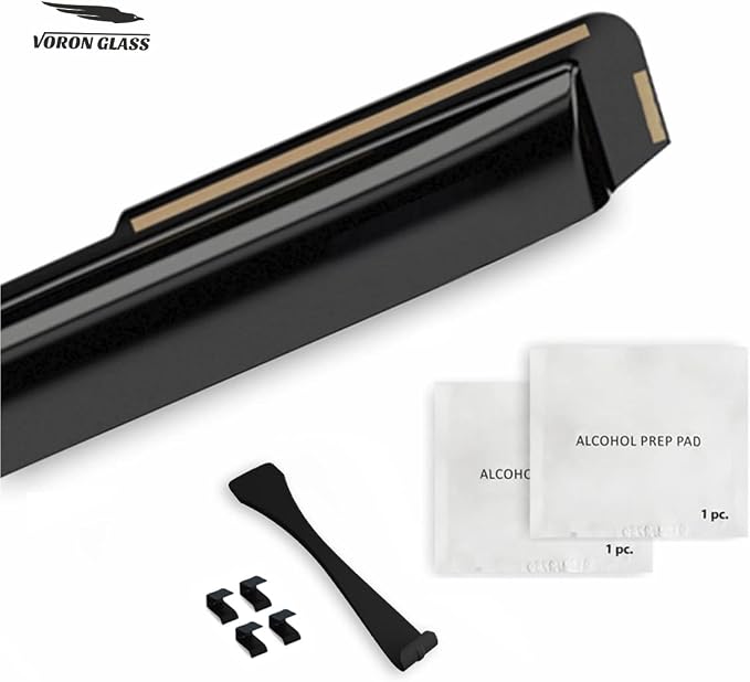 Voron Glass in-Channel Extra Durable Rain Guards - Image 6