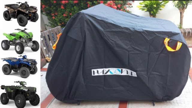 ATV Cover, Waterproof for Polaris Sportsman Yamaha Grizzly Honda FourTrax - Image 3