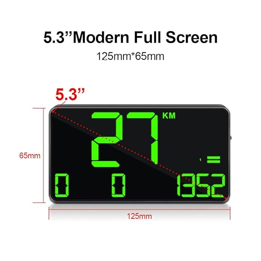 Digital GPS Speedometer Heads Up Display - Image 3