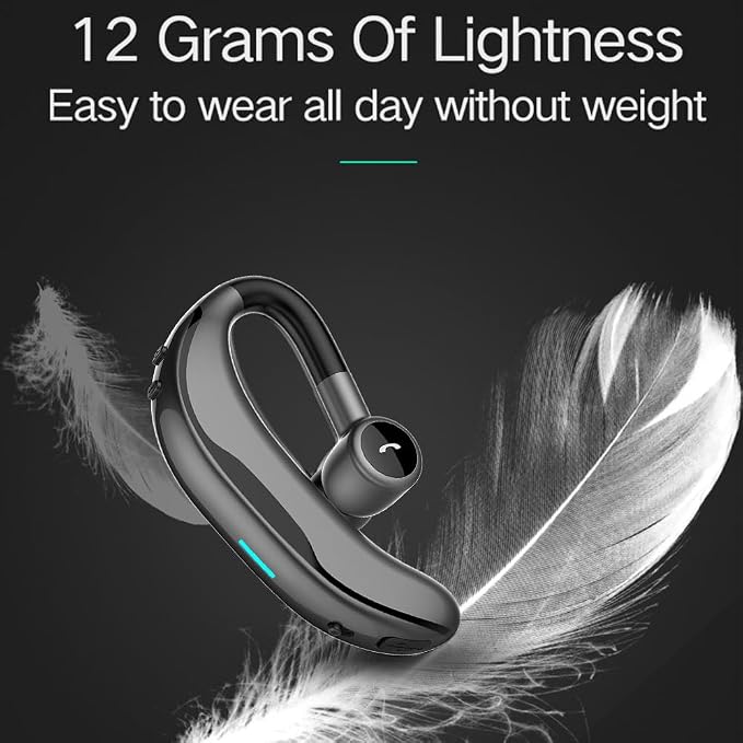 IHAO Bluetooth Earpiece Headphone Dual Noise Cancelling Mic Painless Open-Ear - Image 2