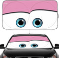 Gven Windshield Sun Shade Car Sun Shade 2025 Pink Car Accessories by Gven
