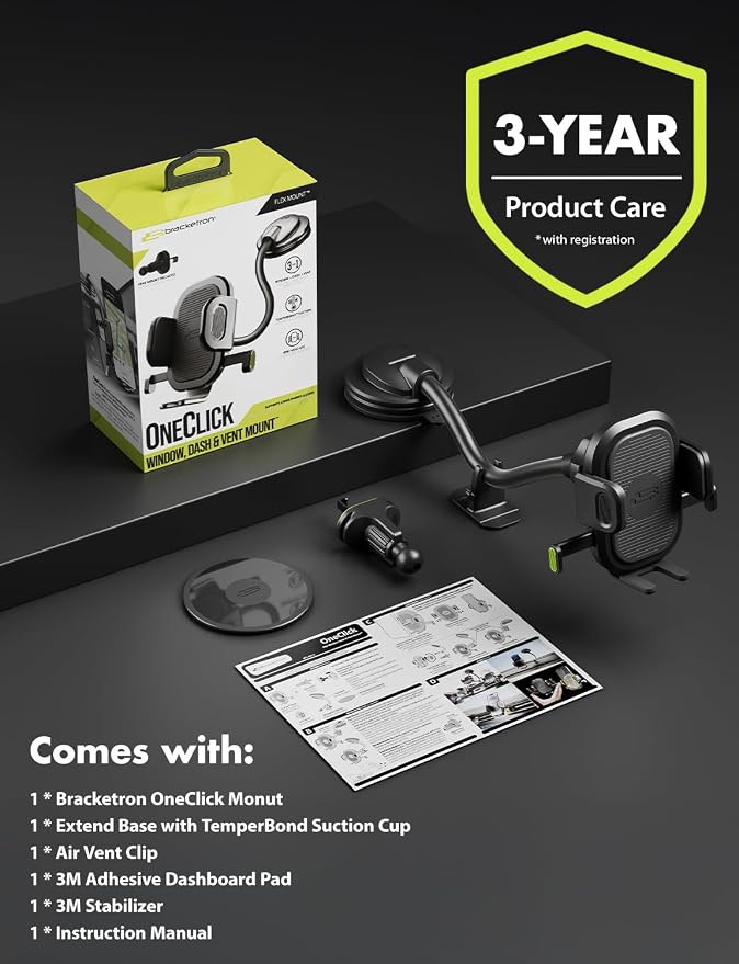 Bracketron OneClick Flexible Phone Holder - Image 9