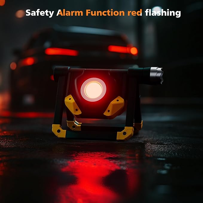Samyoung 2 Pack Magnetic 2500 LM LED Work Light, 10 Hours Long Lasting - Image 6