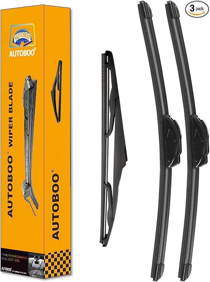AUTOBOO 15"+15" Windshield Wipers by AUTOBOO