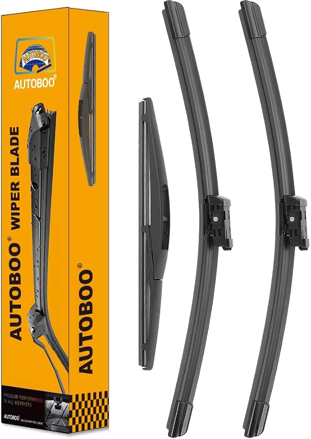 AUTOBOO 24"+19" Windshield Wipers Blades Replacement by AUTOBOO