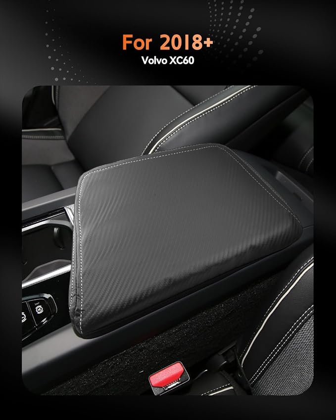 CDEFG for Volvo XC60 2018-2025 Center Console Cover Armrest Box Cover for XC60 - Image 2