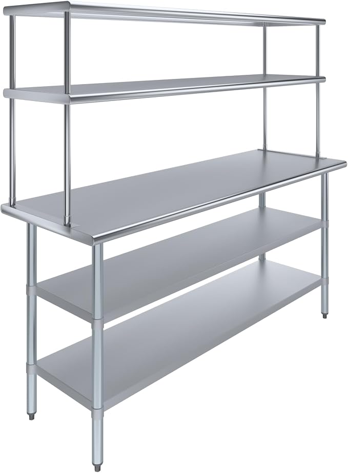 AmGood Stainless Steel Work Table by AmGood