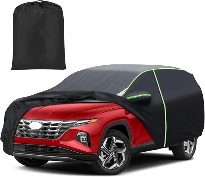Mixsuper Liner Car Cover for Hyundai Tucson 2004-2026, 7 Layers Waterproof Car by Mixsuper+Liner