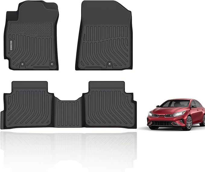 KELCSEECS® Floor Mats Custom for Kia Forte 2024 2023 2022 2021 2020 2019 by KELCSEECS