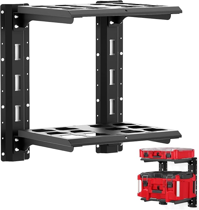 Upgraded Carbon Steel 2-Shelf Racking Kit, 48-22-8480 Compatible by DNShorix