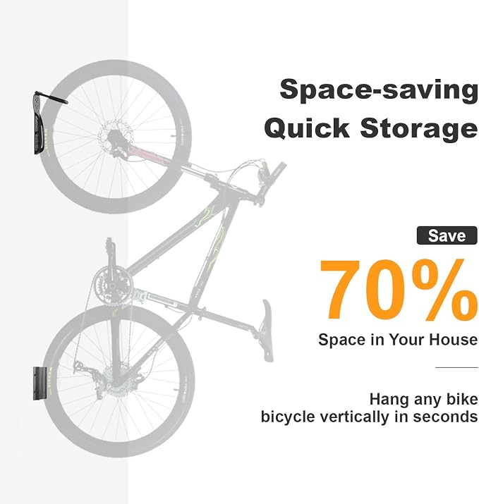 Todeco Bike Wall Mount Rack - Image 2