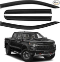 Tape-On Rain Guards Fit for 2023 2024 2025 Chevy Colorado/GMC Canyon, Outside by CHYKORLA