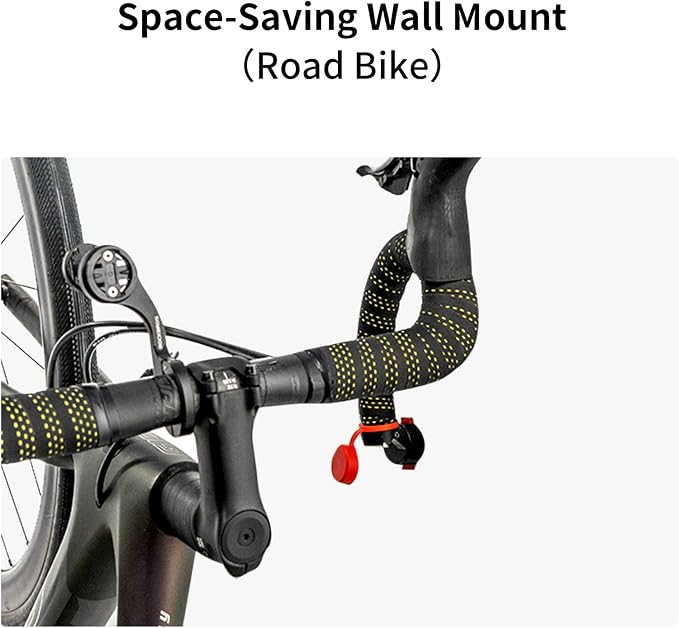 Road Bike Handlebar Wall Mount, Space-Saving & Easy Installation, Sturdy Garage - Image 2