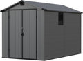 Patiowell 6x10 FT Outdoor Plastic Storage Shed by Patiowell