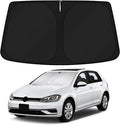KUST Windshield Sun Shade for 2015-2021 Volkswagen Golf GTI e-Golf VW Golf R 4 by KUST