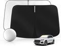 Windshield Sun Shade for Audi Q5 2018-2025 2026 Foldable Sunshade Custom Fit by SULAGIWINDSHIELDSUNSHADE