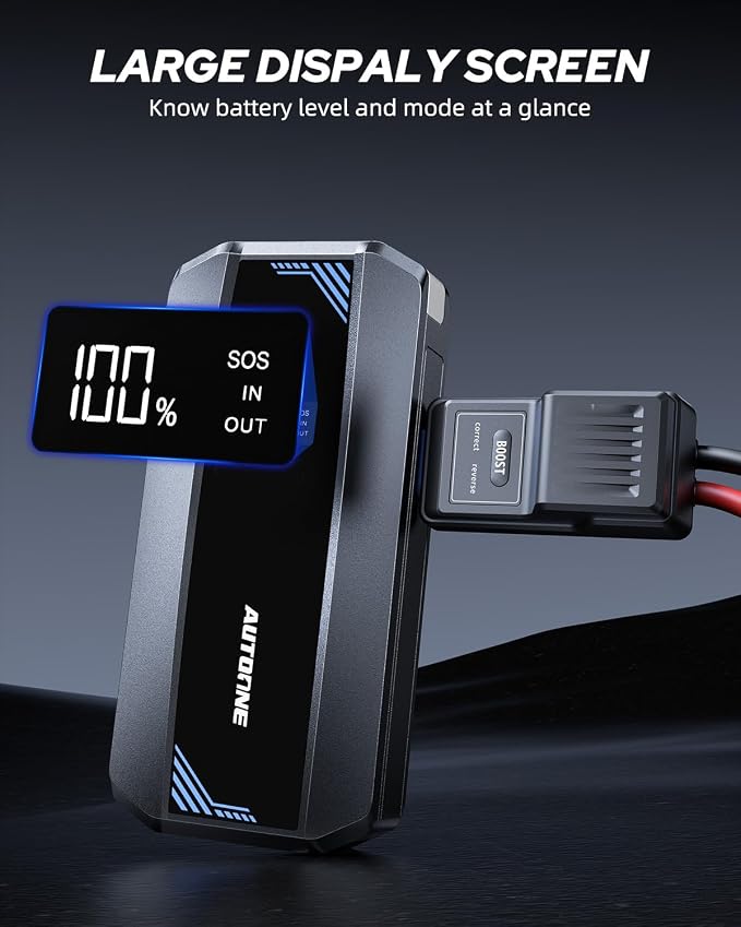 AUTOONE Car Jump Starter 5800A Battery Booster, Portable Battery Pack - Image 5