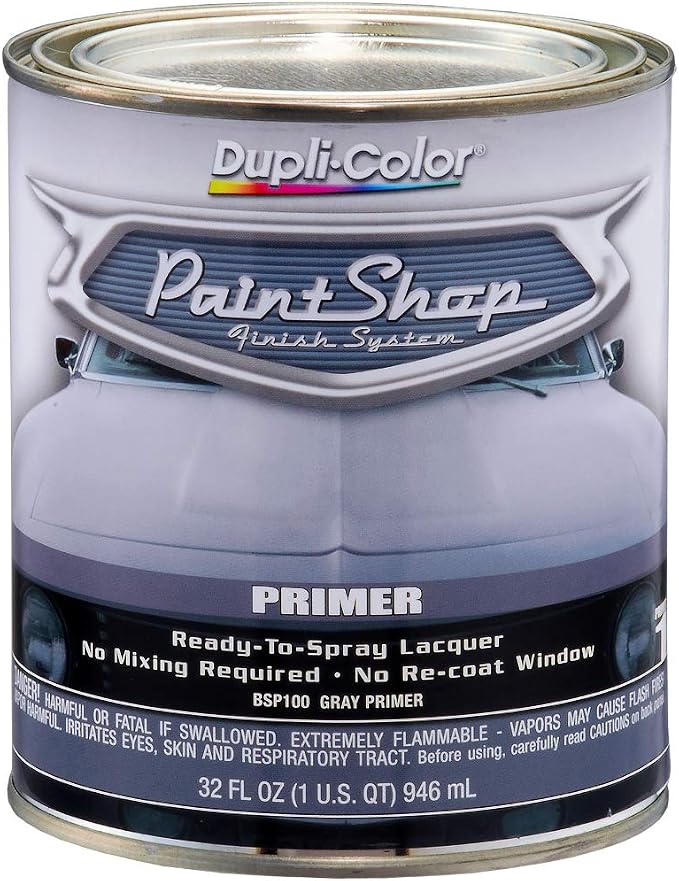 Paint Shop Finish System, Primer Grey, 32 oz. Quart by The+Dupli-Color+Store+