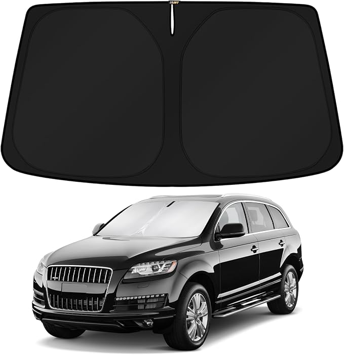 KUST Windshield Sun Shade for Audi Q7 Accessories 2007-2015 Window Shade Sun by KUST