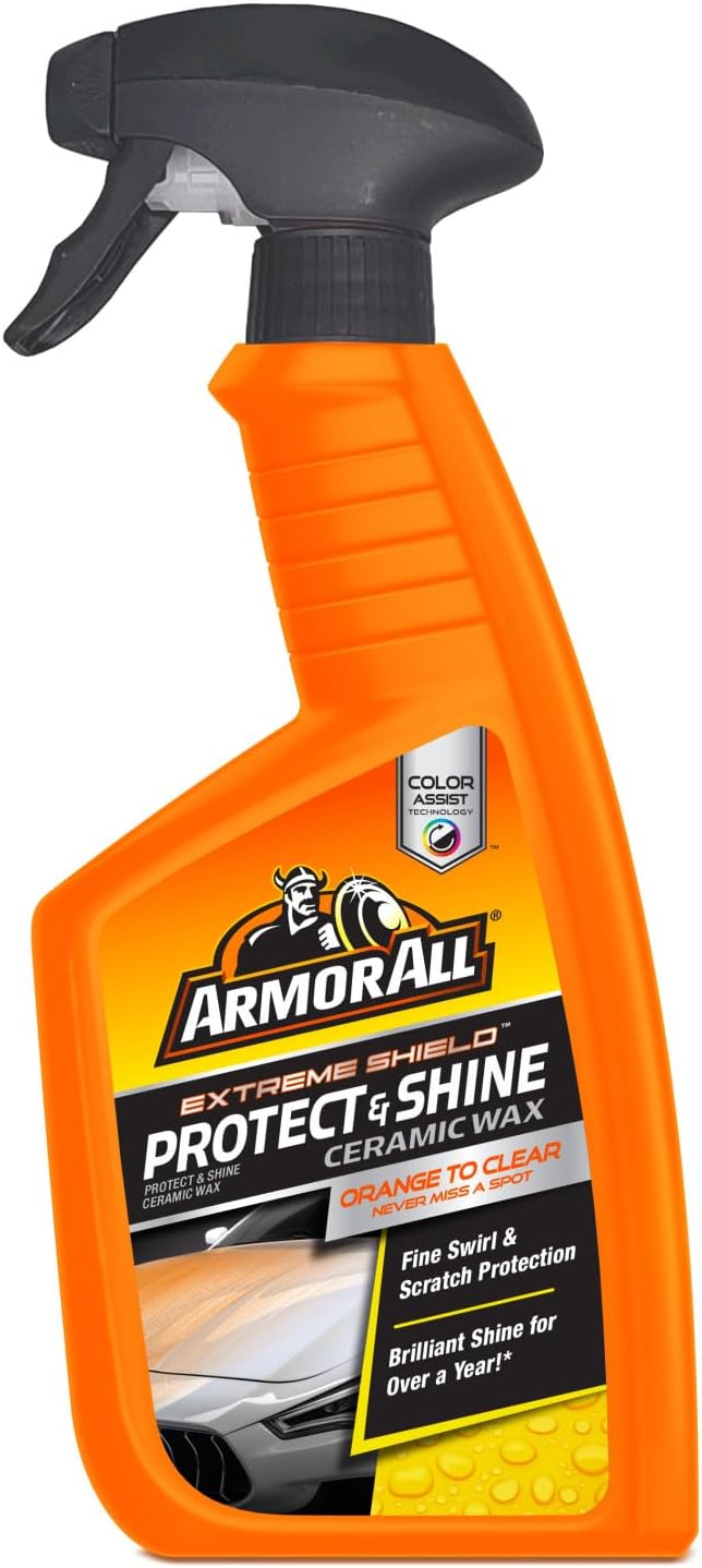 Armor All Extreme Shield Protect & Shine Ceramic Wax, Color Changing Spray Car - Image 7