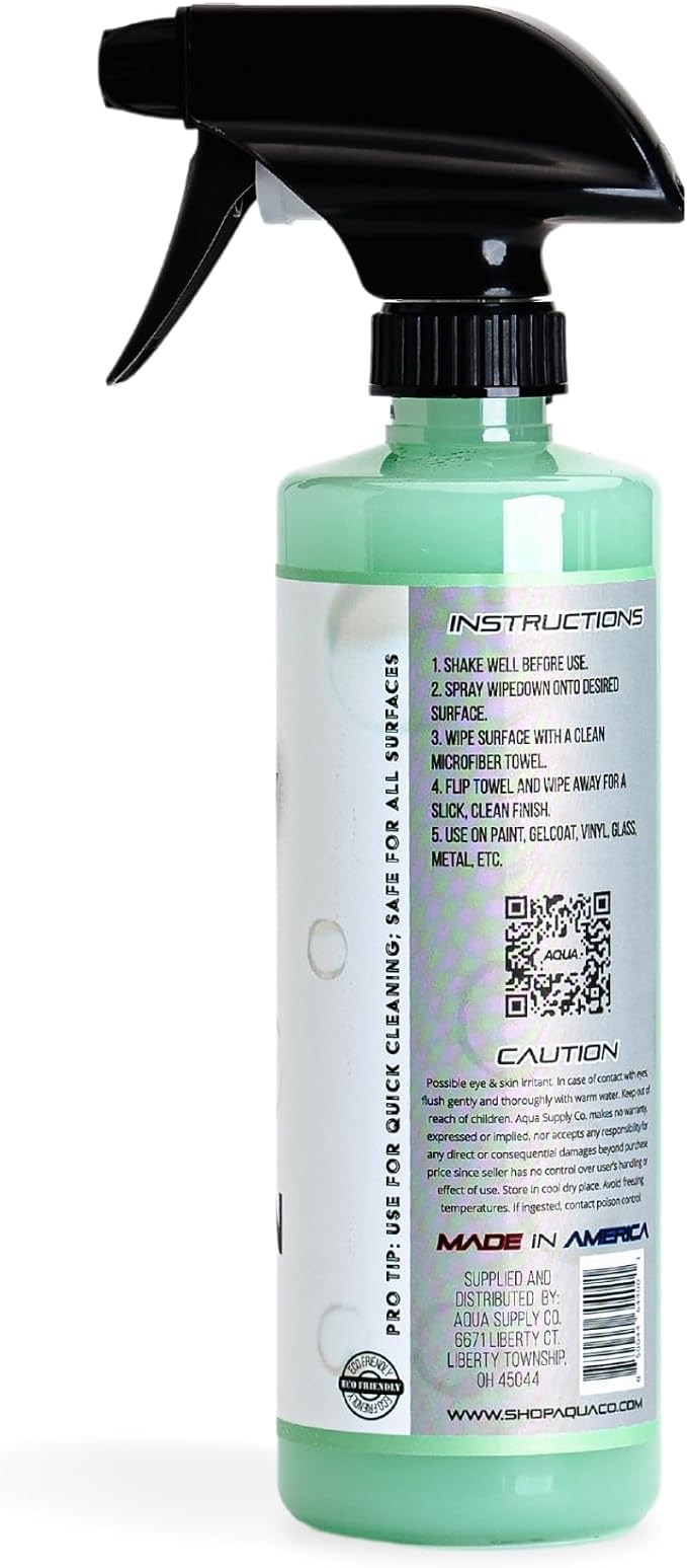 WIPEDOWN 3-in-1 Ceramic Waterless Wash & Quick Detailer | Boat Cleaner | Marine - Image 2