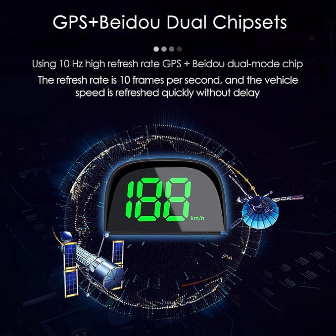 GoolRC Digital GPS Speedometer for Car, Kilometers/Miles Car Global Position - Image 8