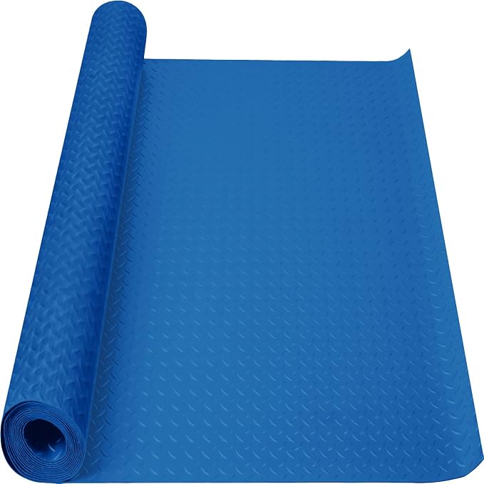 Boshen 5Ft x 12Ft Garage Floor Mat 2.5mm Thickened Rubber Flooring Roll 60sqft by Boshen