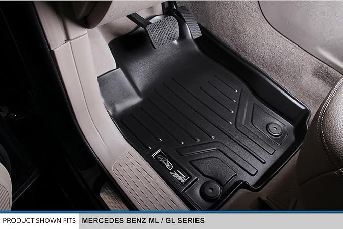 SMARTLINER Custom Fit Floor Mats 2 Row Liner Set - Image 2