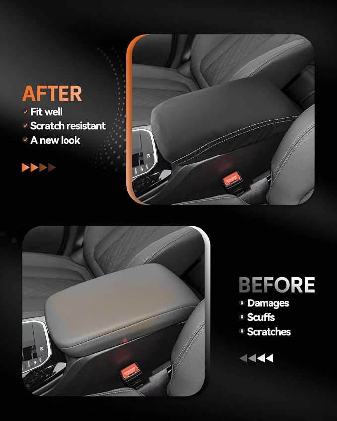 CDEFG for BMW X3 G01/X4 G02 2019-2025 Center Console Cover Armrest Box Cover - Image 3
