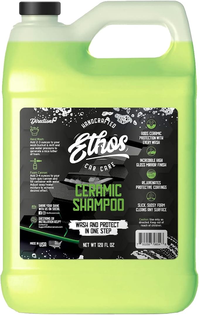 Ceramic Car Shampoo by EthosHandcraftedCarCare