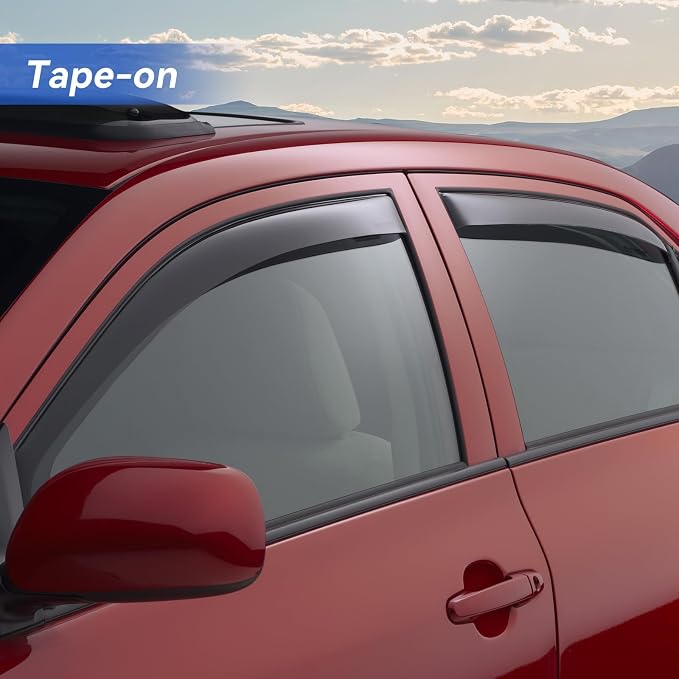 Window Visors Rain Guards for 2013 2014 2015 2016 2017 2018 2019 2020 Ford - Image 3
