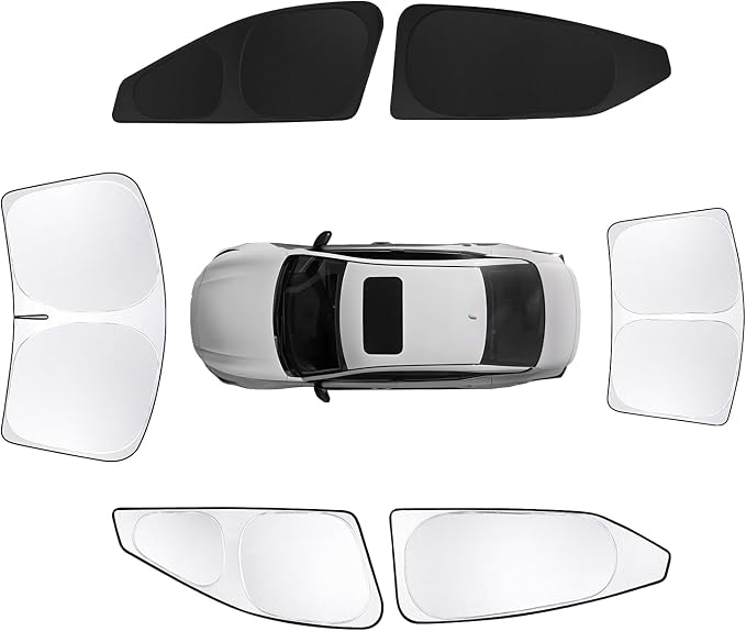 6pcs Car Window Shades for Nissan Altima 2019-2025 Accessories, Windshield Side by Unknown