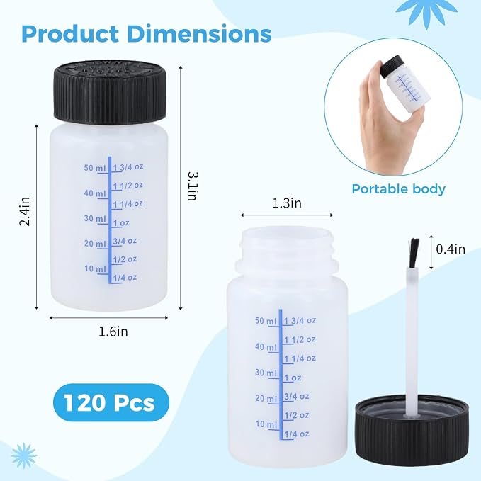 120 Pcs 2 Oz Touch Up Paint Container - Image 5