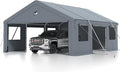 Carports 20X20 Heavy Duty，2 Car Carport by Sannwsg