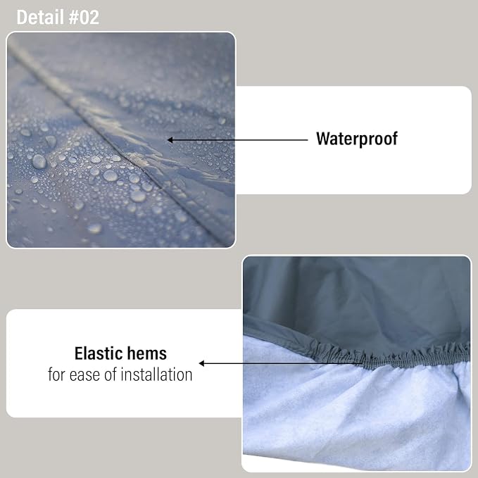 Supreme Full Car Cover – for Pontiac Star Chief 1955-1957 Hardtop Wagon 4-Door - Image 6