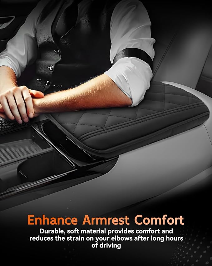 CDEFG for 2025 Hyundai Tucson Center Console Cover Armrest Cover for Tucson - Image 5
