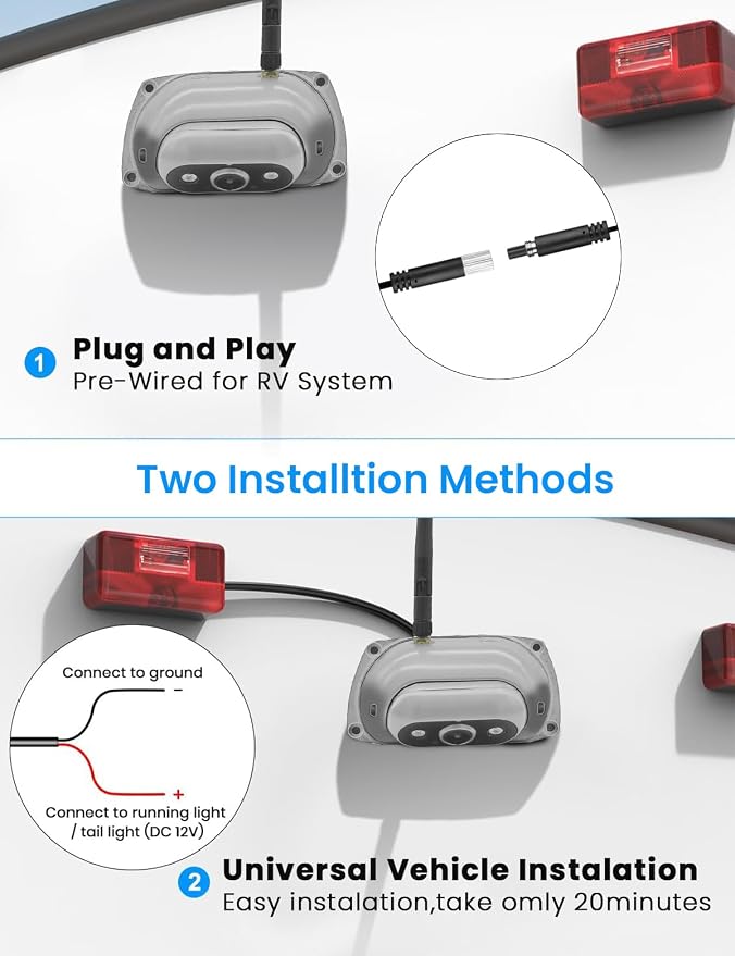 Vehicle Wireless Backup Camera - Image 2