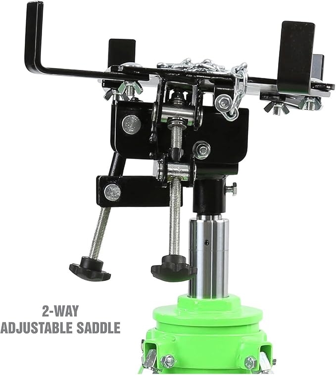 OEMTOOLS 26842 Transmission Jack, 1 Ton 2 Stage Telescoping High Lift, 37.5-76 - Image 3