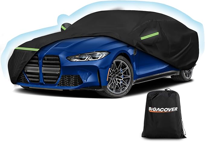 Car Cover for BMW M4/ 4 Series 420i 428i 430i 435i 440i /4 Coupe 2014-2024 by BIGACOVER