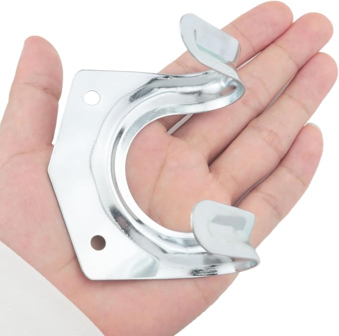5PCS Garage Hooks Tool Organizer Wall Mounted Double Tool Hanger Hooks Set - Image 4