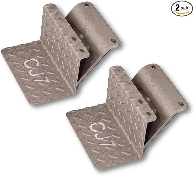CJ5 Side Steps Compatible with Jeep © CJ Vehicles by FFSTEEL