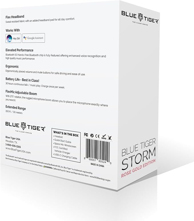 Blue Tiger Storm Rose Gold - Image 7