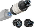 J1772 to Tesla Charger Adapter, 32 Amp / 220V, Compatible by SYTUNG