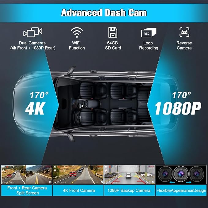 10.26" Portable Carplay Screen for Car, Wireless Carplay & Android Auto Car - Image 4