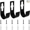 3Pcs Garden Hose Hanger Hook Carbon Steel Expandable Hose Holder Rack Wall by Unknown
