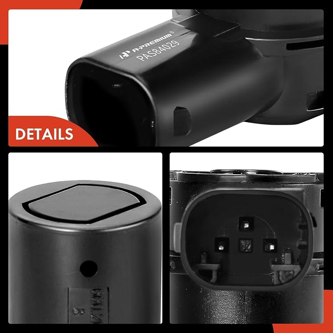 A-Premium 4-PC Rear Reverse Backup Parking Aid Assist Sensor Compatible - Image 8