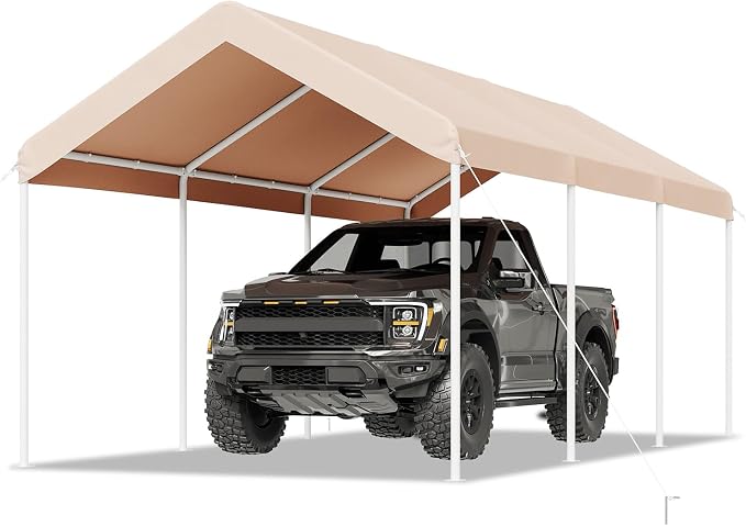 Aoxun 10x20 ft Heavy Duty Carport by Aoxun